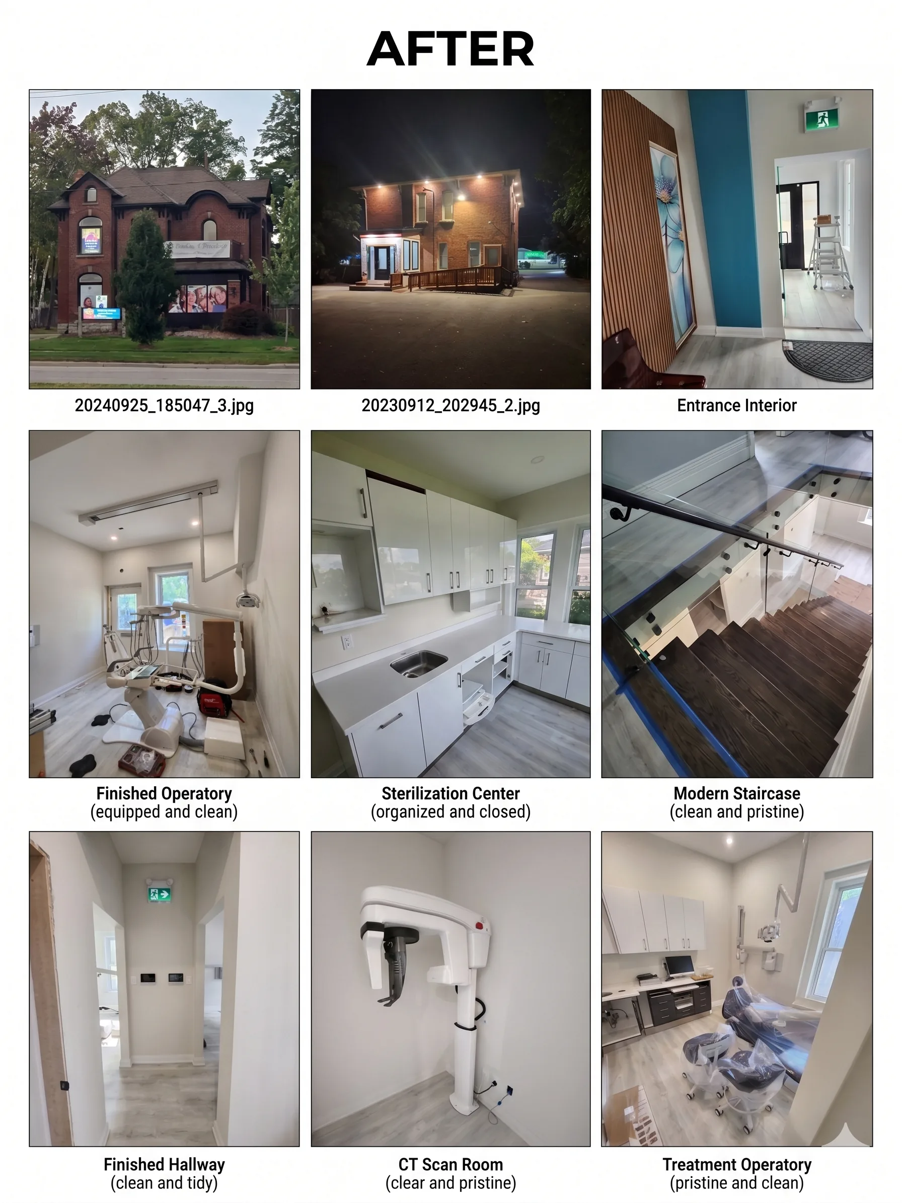 Orangeville completed dental office buildout